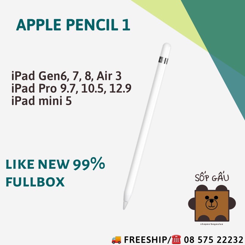 Bút Apple iPad pencil 1 [New seal]