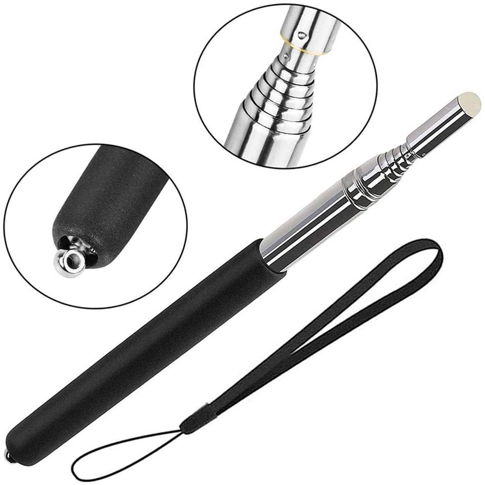 Bút Viết Bảng Trắng 1m Bằng Thép Không Gỉ Có Thể Thu Gọn Tiện Dụng Cho Giáo Viên