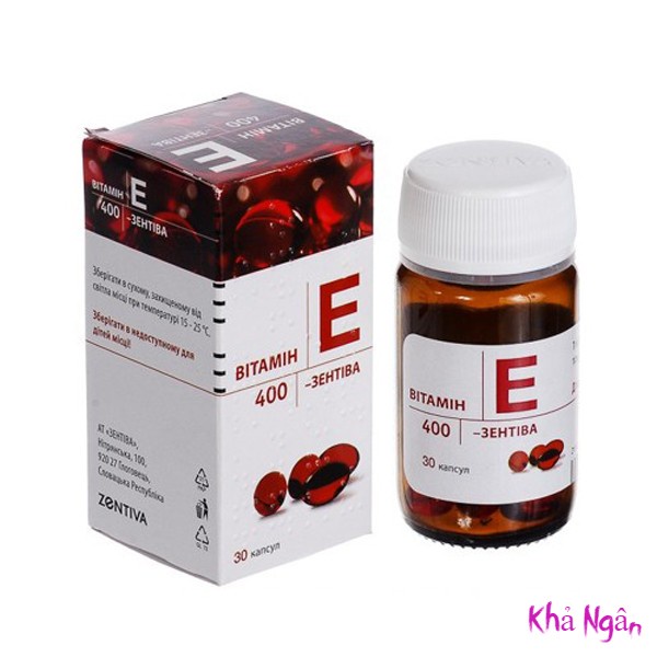 Vitamin E Đỏ Nga 400mg - 270mg