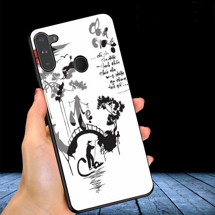 Ốp Lưng SAMSUNG GALAXY A11, M11 mặt kính gương bóng