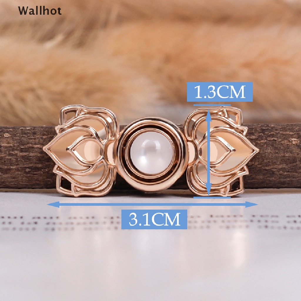Nút cài áo cardigan sườn xám kim loại phong cách retro hán phục thời trang