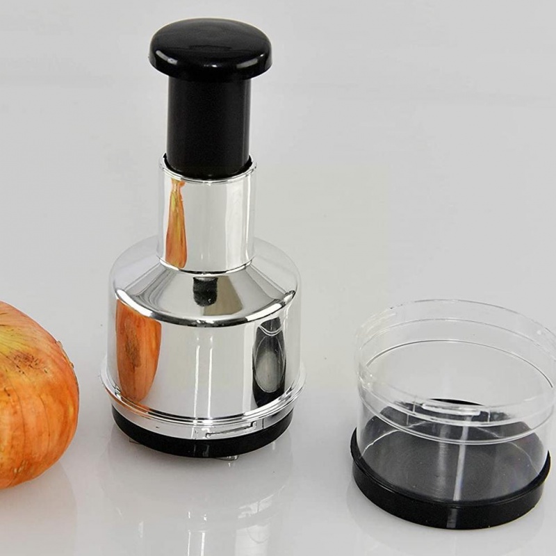 Dụng Cụ Nghiền Tỏi/ Rau Củ Mini Kèm Vỏ Bảo Vệ Tiện Dụng Cho Nhà Bếp