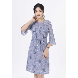 De Leah - Đầm Suông Tay Lỡ Nẹp Trước - Thời trang thiết kế