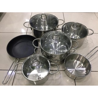 Bộ nồi Silit Diamant 7 món [Hàng Đức]