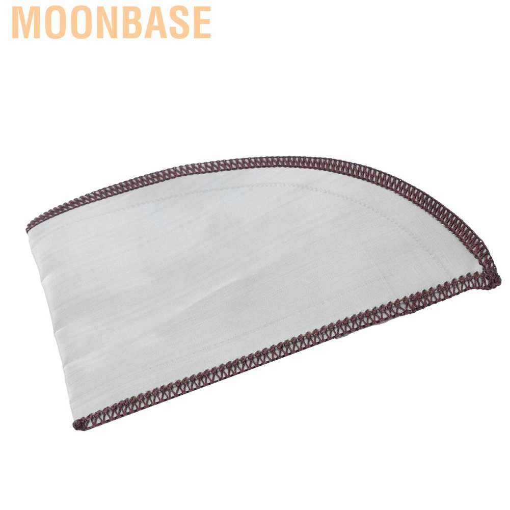 Moonbase Stainless Steel Coffee Filter Reusable Foldable Cone Strainer Bag 2-4 Cup