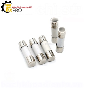 Cầu chì sứ 0.1A/0.2A/0.5A/1A/2A/3A/3.15A/4A/5A/6A/6.3A/7A/8A/10A/12A/15A/20A/30A 250V 5x20mm