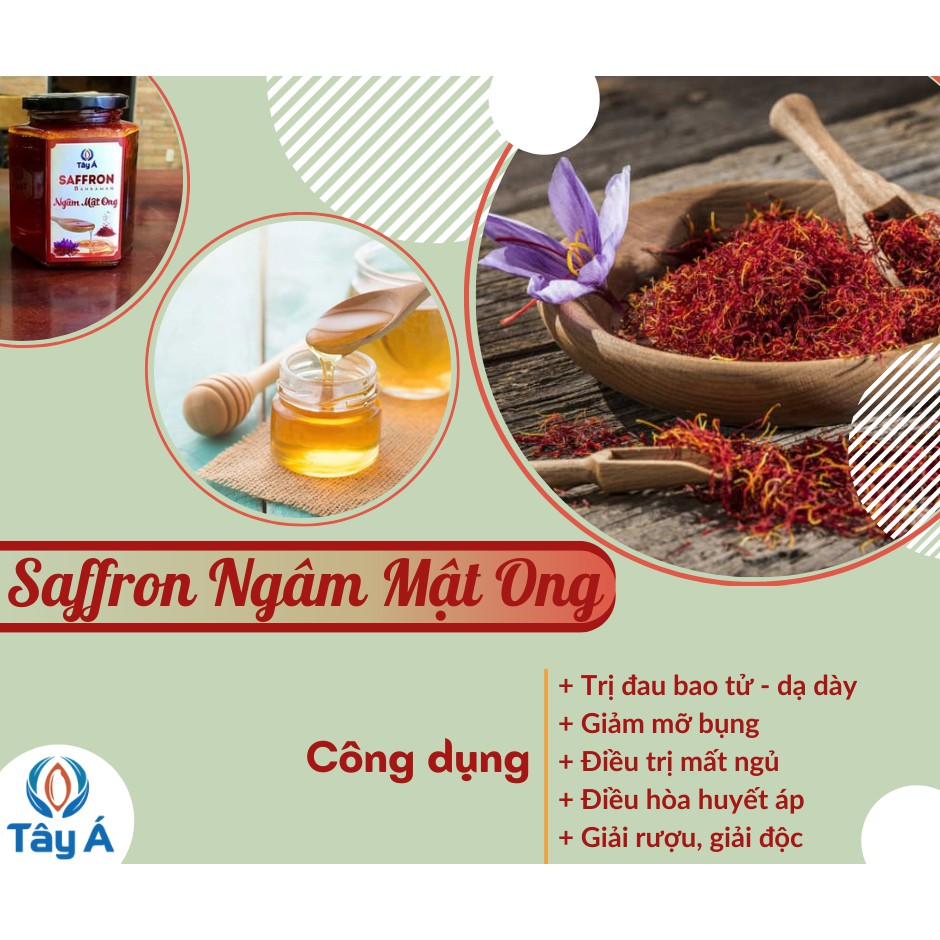 {CÔNG TY TÂY Á} Saffron Ngâm Mật Ong