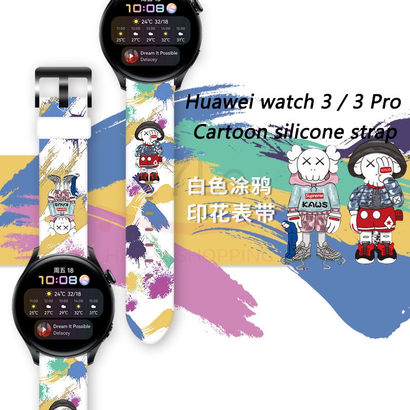Dây Đeo Thể Thao Cho Huawei Watch 3 Pro Gt / Gt2 / Gt2E / Gt2 Pro / Watch 3 Pro / Honor Magic 2 / Gs Pro / Dream / Sport / Active