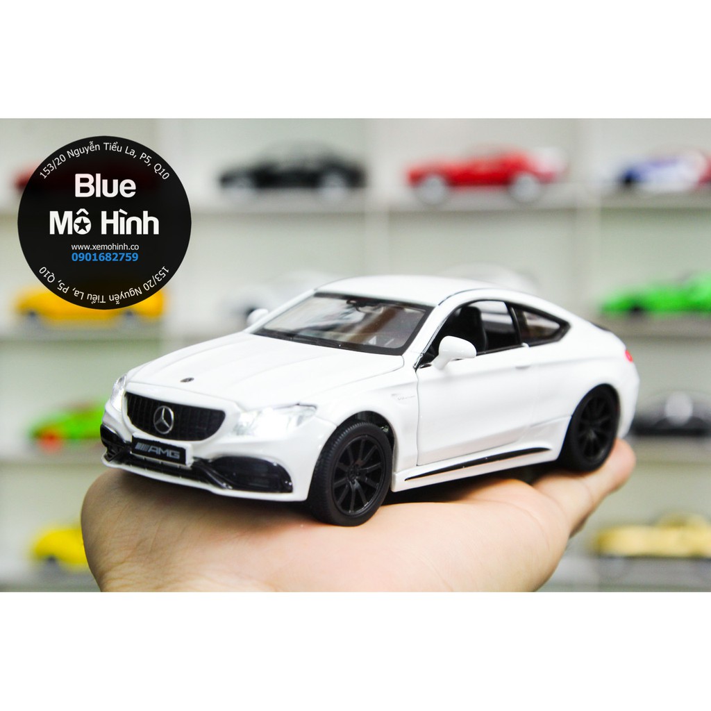 Blue mô hình | Xe mô hình Mercedes C63 Coupe New tỷ lệ 1:32