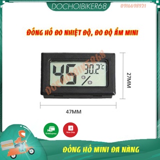 💥💥Đồng hồ Ẩm kế ,nhiệt kế không khí điện tử mini có màn hình hiển thị LCD đa năng tiện lợi, Đồng hồ đo nhiệt độ