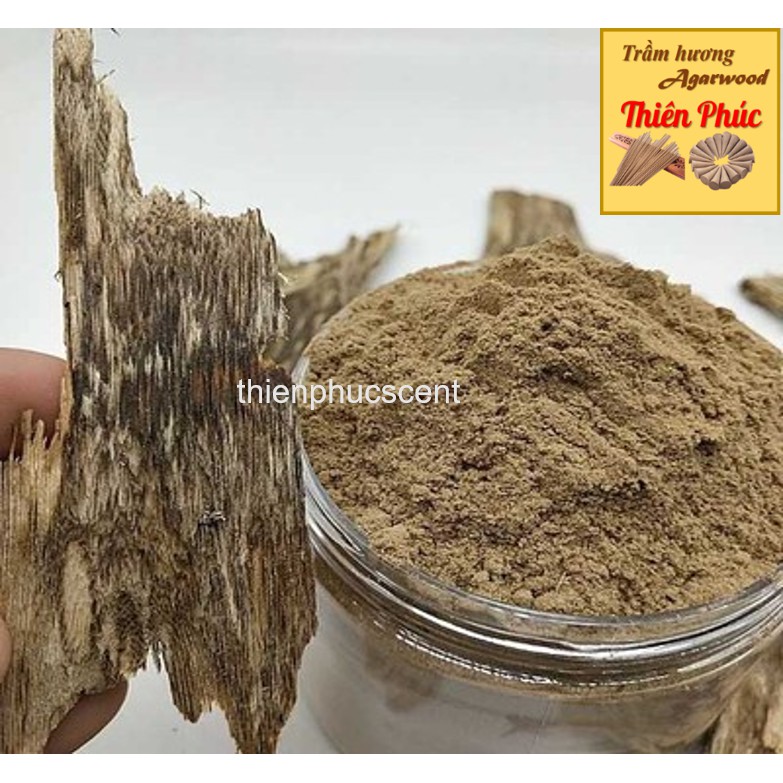 100g Bột Trầm hương Thiên Phúc - loại tốt,thơm ngọt,nhang sạch