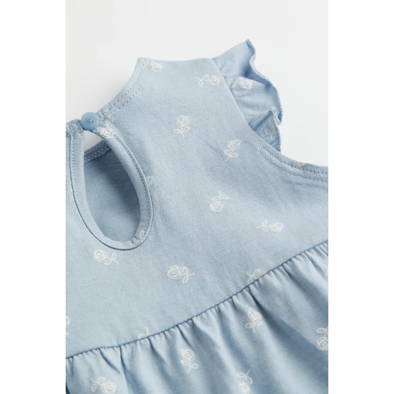 Váy cánh tiên tím/ xanh /hoa/ báo HM H&M_hàng chính hãng authentic