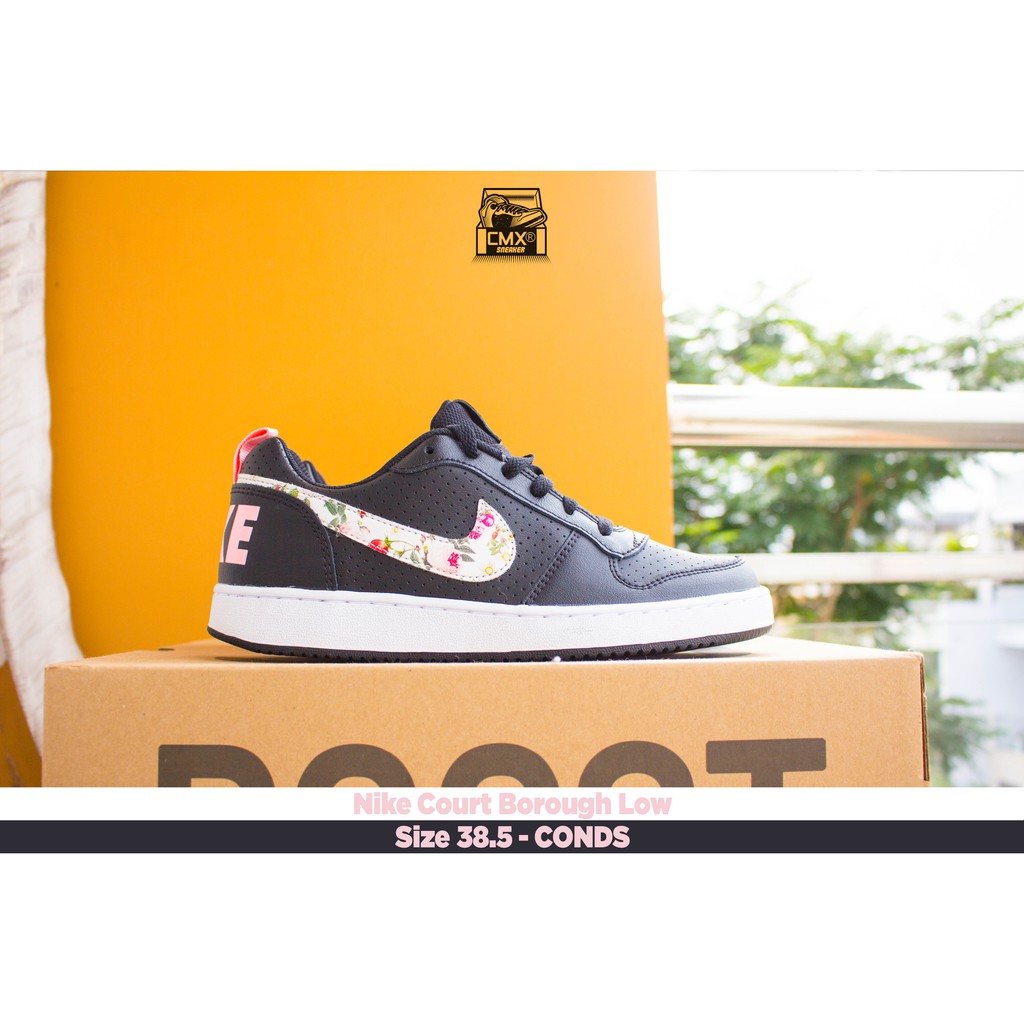 😘 [ HÀNG CHÍNH HÃNG ] Giày Nike Court Borough Low ( BQ7031-001 ) - REAL AUTHETIC 100%