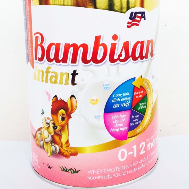 Sữa bambisan infant 900g