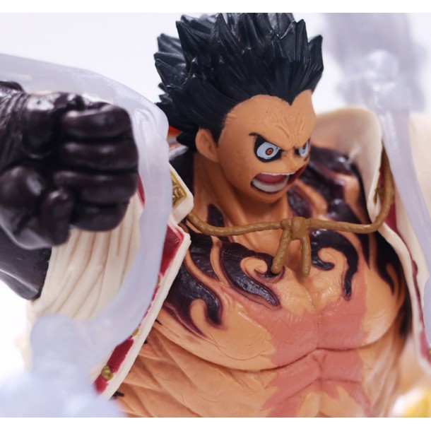 Mô hình figure Luffy gear 4 One Piece Cao 17cm. Figure Luffy gear 4