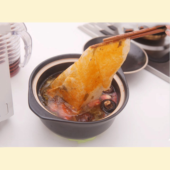 HCM - Bịch giấy thấm dầu nồi canh giúp ăn uống tốt sức khỏe