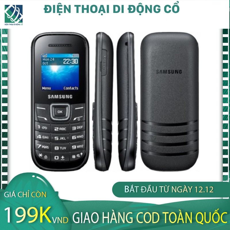 Điện thoại cổ Samsung E1200 full phụ kiện - BH 12 tháng 1 đổi 1 trong 1 tháng đầu | BigBuy360 - bigbuy360.vn