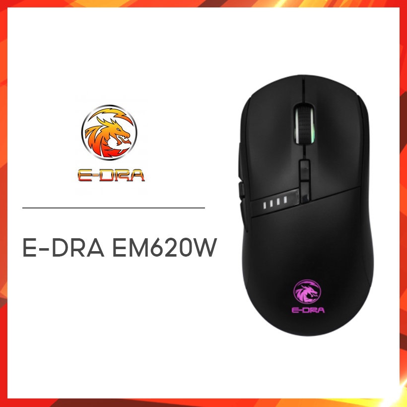 [Mã ELHAMS5 giảm 6% đơn 300K] Chuột chơi game không dây E-Dra EM620W (Hàng chính hãng)