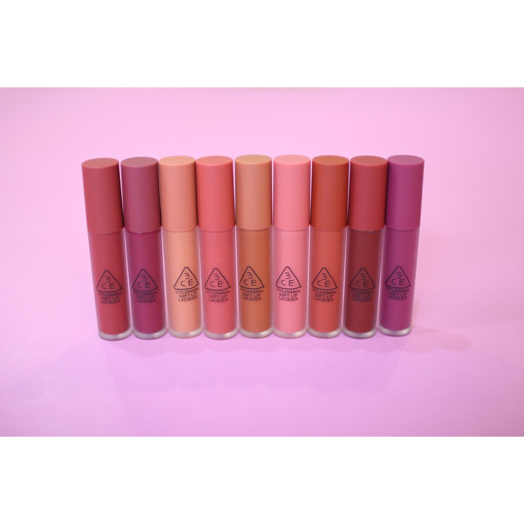 Son Kem 3CE Soft Lip Lacquer