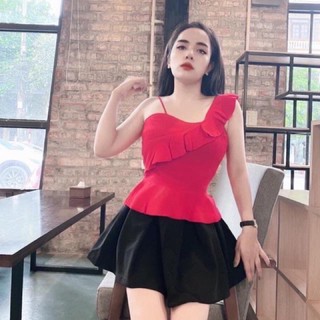 (BIGSIZE )Áo 2 dây vạt chéo ngực 50-65kg