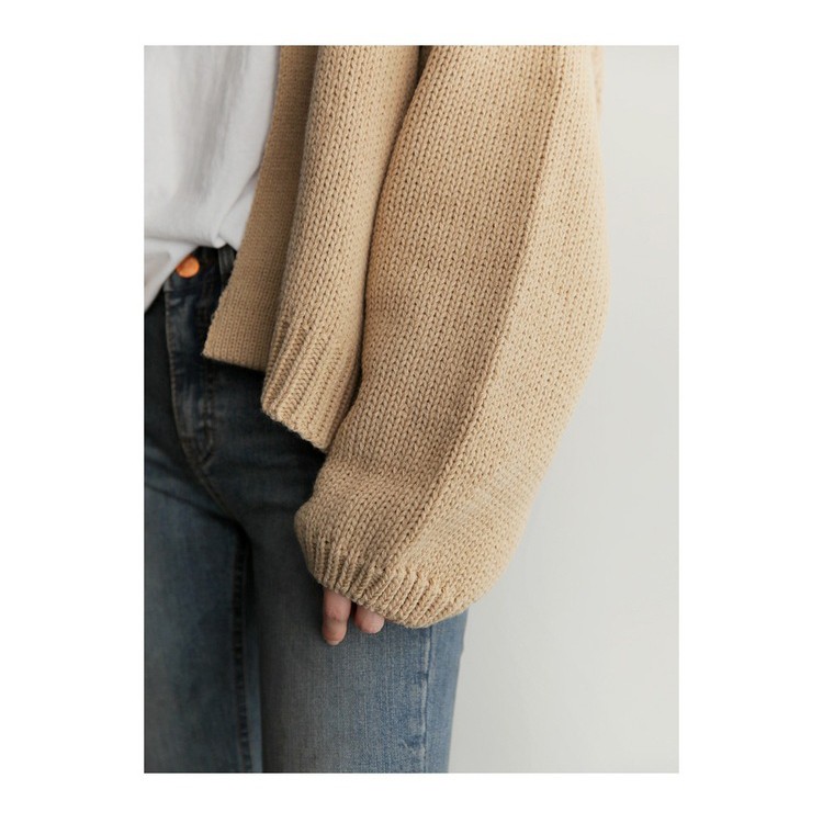 Áo Khóac Cardigan Len Không Cúc Phom Rộng Phong Style Hàn Quốc - MSP T34 | BigBuy360 - bigbuy360.vn