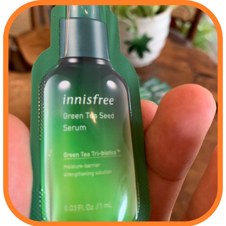 Sample Dưỡng da Green Tea Seed Serum Innisfree chính hãng 1ml