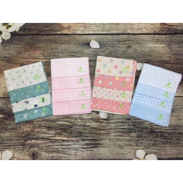 Set 4 Khăn Xô Cho Bé Lullaby