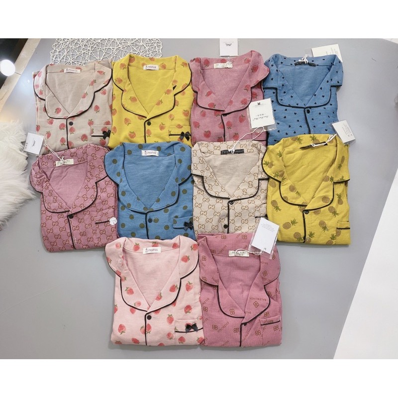 BỘ PJM HỌA TIẾT VIỀN NHUNG TĂM CHO NỮ | BigBuy360 - bigbuy360.vn