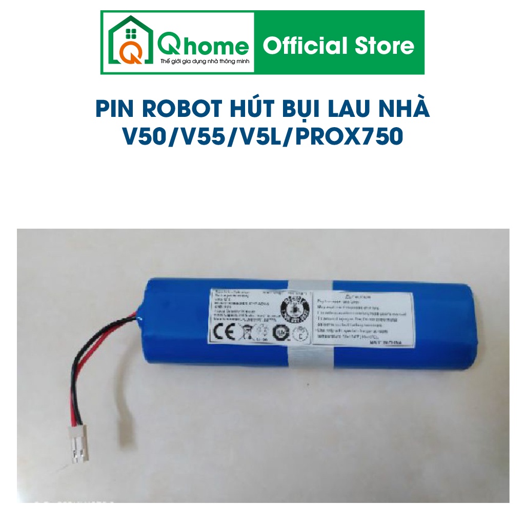 Pin robot hút bụi ILIFE X750, V55, V5L PRO nhập khẩu mới 100%