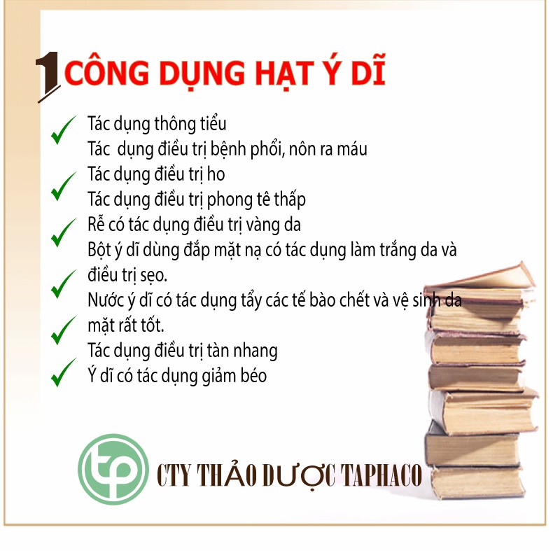 Hạt ý dĩ - Thảo dược Tấn Phát