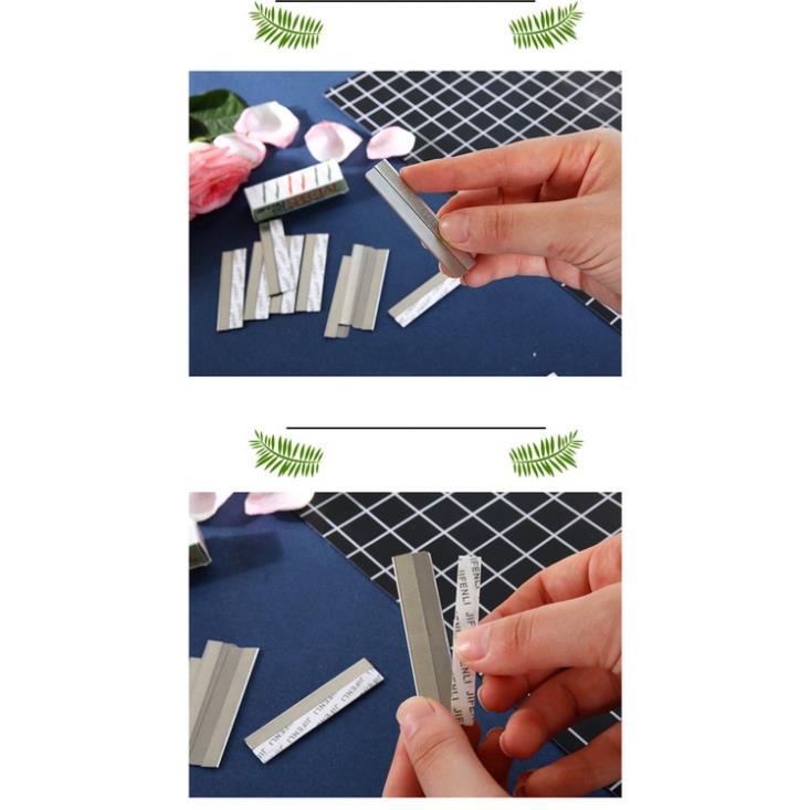 Dao Cạo Lông Mày, Dao Cạo Râu, Cạo Lông Chân Tiện Dụng Cho Gia Đình Hộp 10 Cái