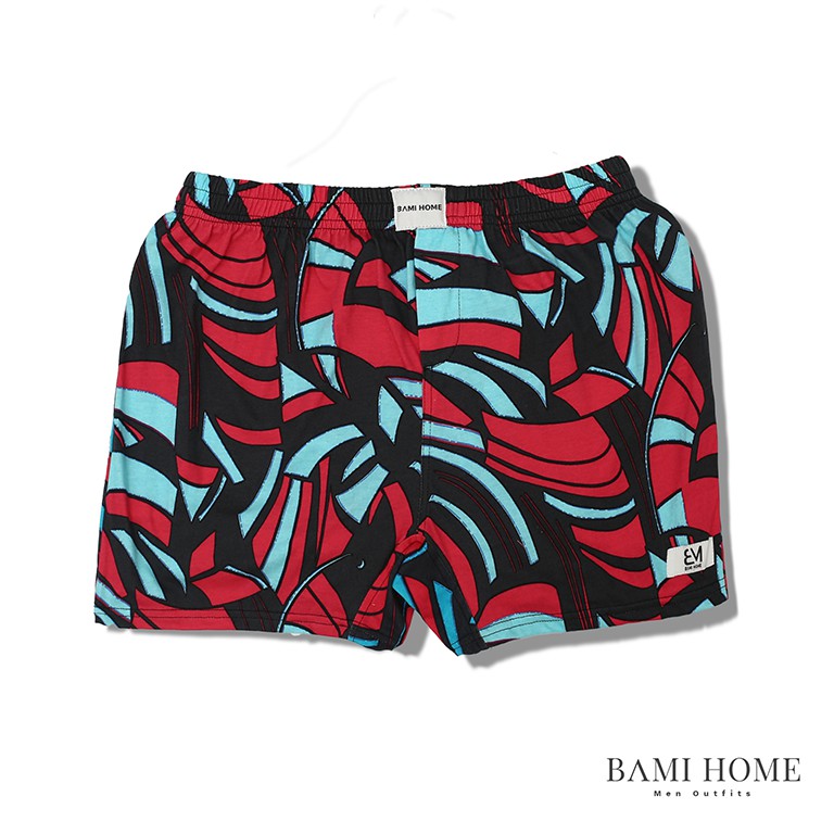 Quần short đùi ngủ nam nữ BAMI HOME, chất thun cotton thoáng mát, mềm mại QNTCT- 008 | BigBuy360 - bigbuy360.vn