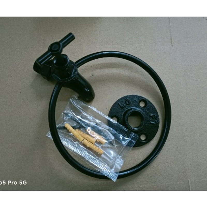 Giá Đỡ Khăn Tay Bằng Sắt Phong Cách Vintage Độc Đáo Trang Trí Nhà Cửa