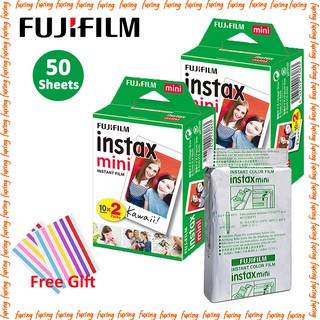 10-40 Tấm Phim Cho Máy Ảnh Fujifilm Instax MIni 7s 8 8+ 9 11 70 90 Liplay SP-1 SP-2 + Cornner