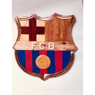 LOGO BÓNG ĐÁ BARCELONA kích thước 29x30.5x1,5cm
