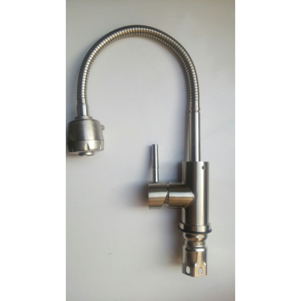 Vòi rửa bát Inox nóng lạnh