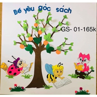Hình ảnh góc sách/thư viện-GS01