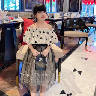 Set váy lụa cao cấp