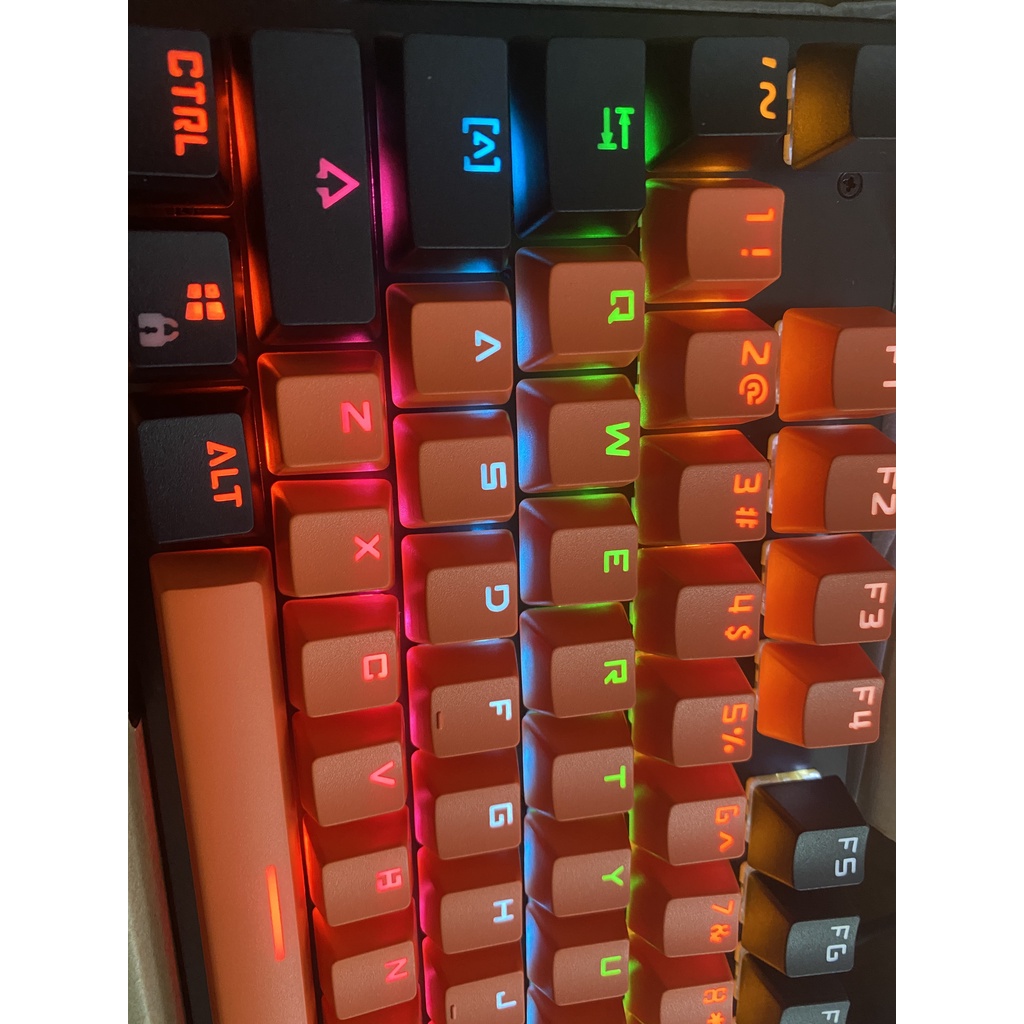 Bàn phím cơ gaming Bajeal K200 Pro ,Led rainbow phù hợp cho PC và Laptop