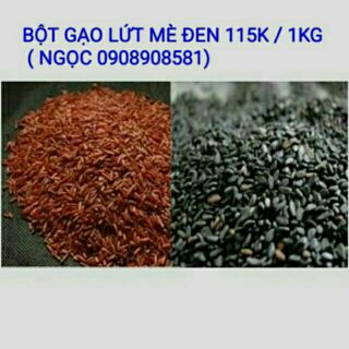 BỘT GẠO LỨT MÈ ĐEN NHÀ LÀM