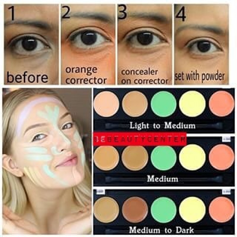 BẢNG KEM CHE KHUYẾT ĐIỂM + TẠO KHỐI CITY COLOR PERFECTING PALETTE