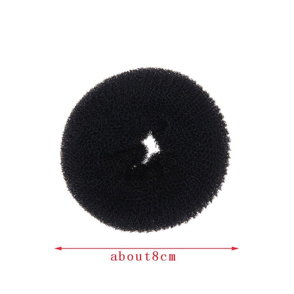 MOCHO Delicate Donuts Style Hot Sale Hair Ring Bun Shape Hair Styler Women's Fashion Magic Tools Hairstyle Tool Quick Messy Hairstyle 3 Colors and 3 Sizes Comfortable Foam Sponge Hair Accessories/Multicolor