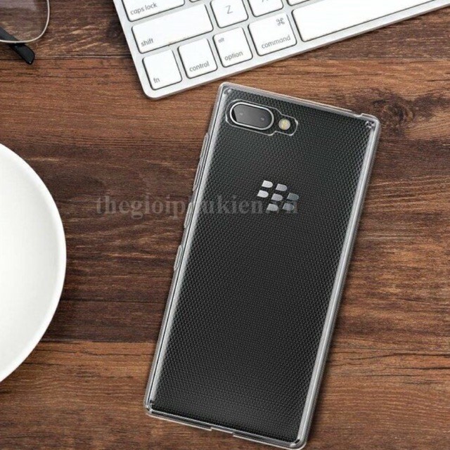 Ốp dẻo BlackBerry Key 2 (Loại đẹp, Trong suốt)