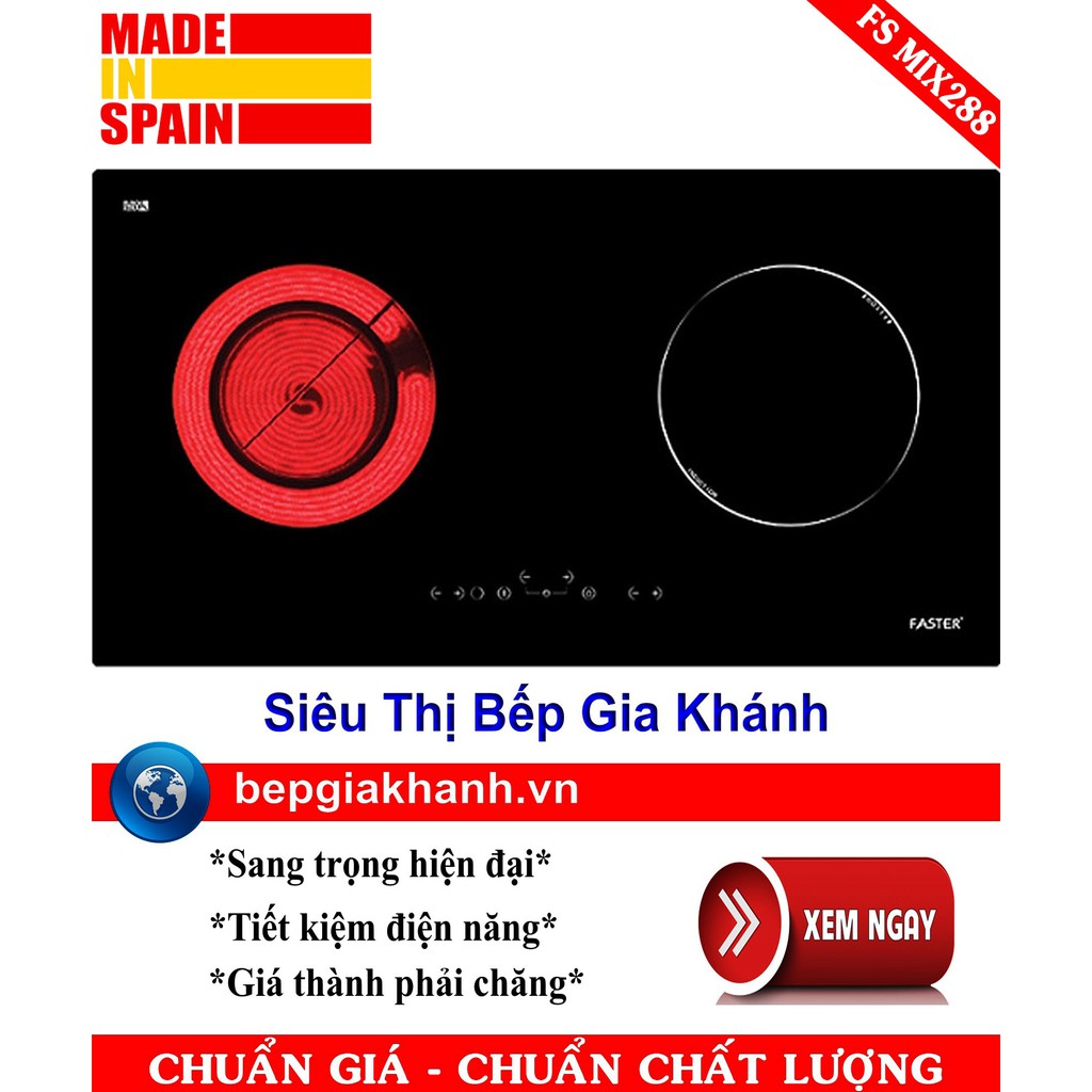 Bếp Điện từ Faster FS MIX288