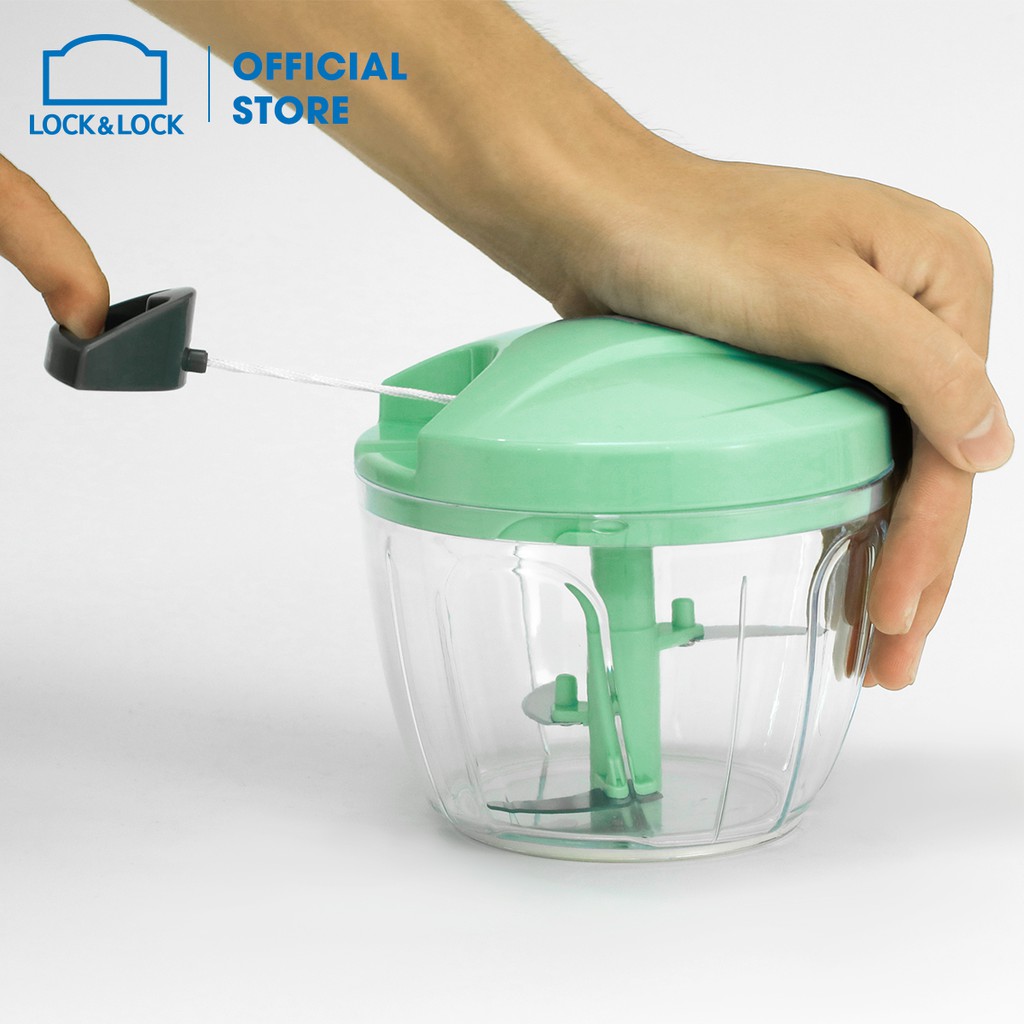Dụng cụ băm rau củ quả, Lock&amp;Lock, Size M, 650ml - CKS309GRN