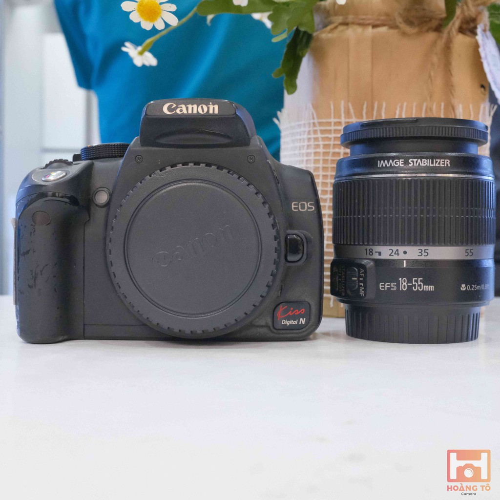 Máy ảnh Canon 350D + kit cũ
