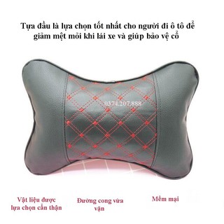 Gối Tựa Cổ , Gối Tựa Đầu Ô Tô Chống Đau Mỏi Cổ Khi Đi Xe IKA.HOME