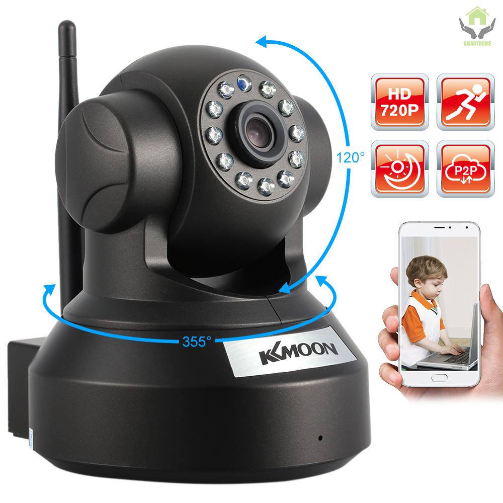 Camera Ip Wifi Không Dây Kkmoon 720p Hd H.264 1mp Pnp P2P Ap | BigBuy360 - bigbuy360.vn