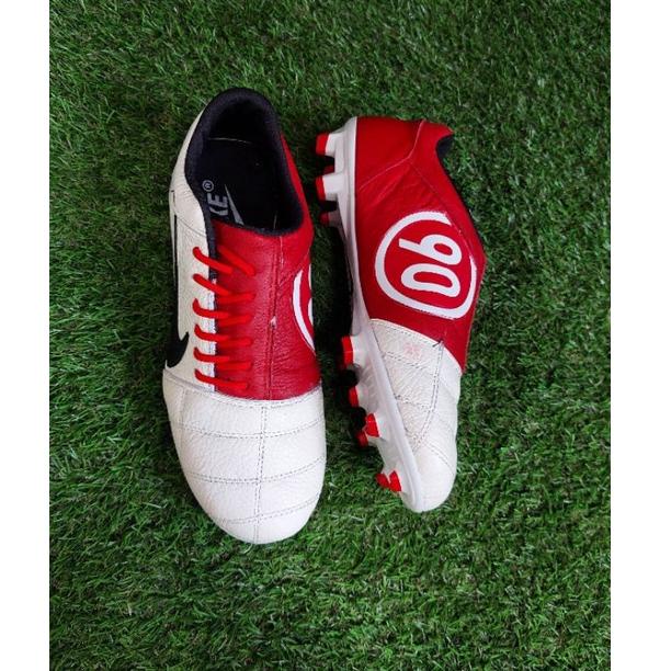 Giày Đá Bóng nike 21My22w T90 Bằng Da Thiết Kế Năng Động Hợp Thời Trang