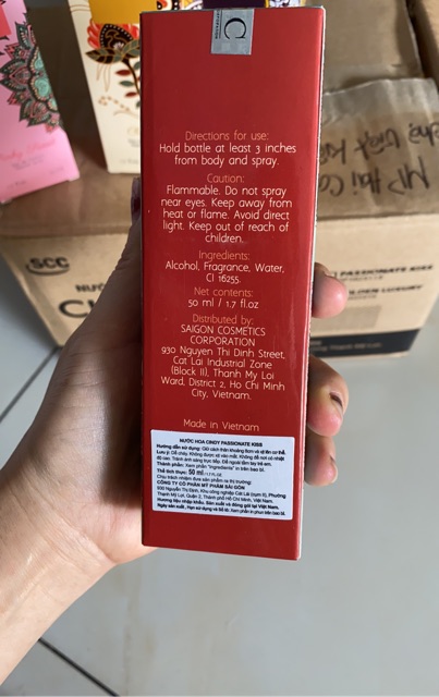 Nước hoa Cindy Classic chính hãng